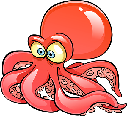 Pink Octopus